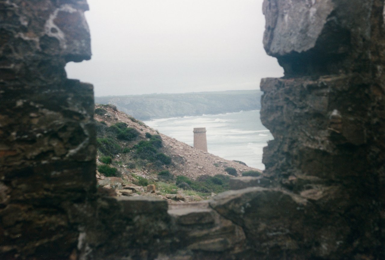 AandM at Wheal Coates Tin mine 6-28-2000 6